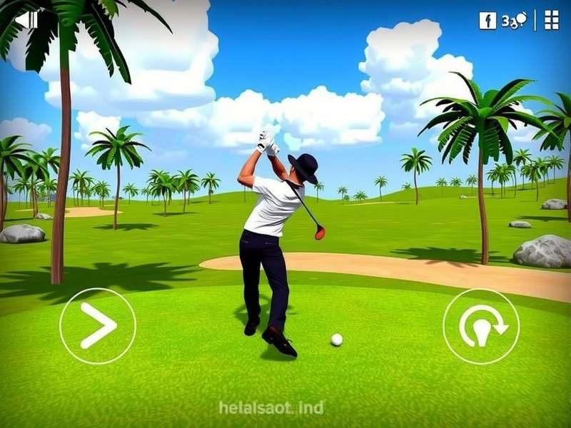 Golf Hero India Game Screenshot